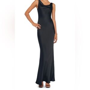 Norma Kamali Maria Gown Black Size Small